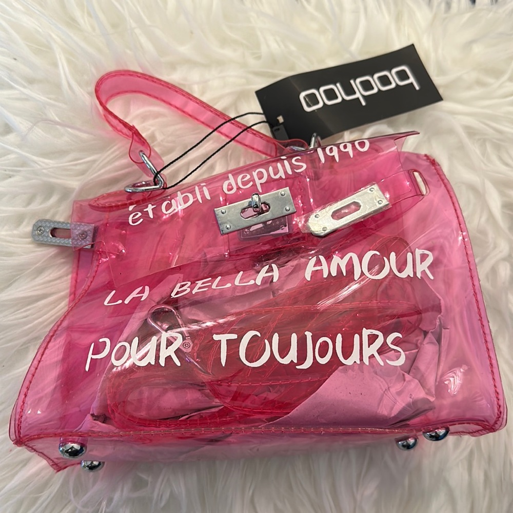 New pink small purse